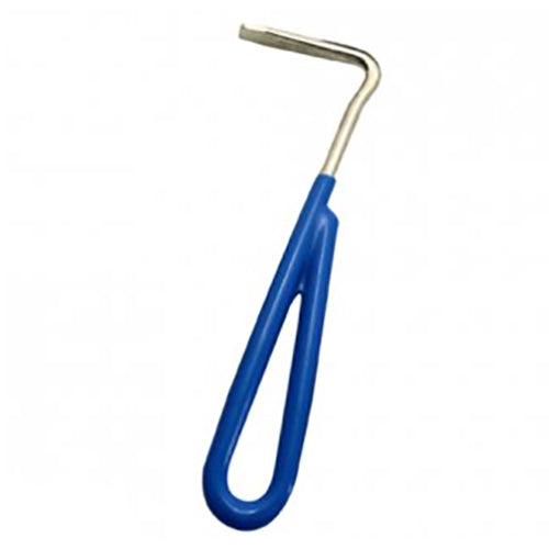 Hoof Pick Vinyl Coated Blue