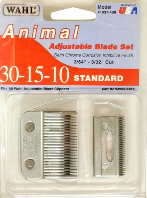 Clipper Spare Blade Wahl For Adjustable Horse Pro & Show Pro Clippers Size 10 & 15 & 30 Standard