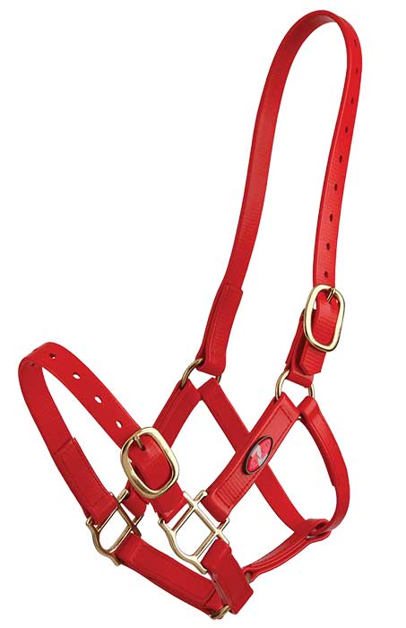 Headstall Plastic 25mm Zilco Full Red