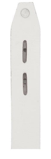 Hobble Straps Chrome Leather Pair