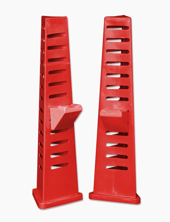 Jump Agboss Tri & Cups Pair Red