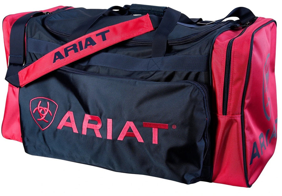 Luggage Ariat Gear Bag Large Pink & Navy