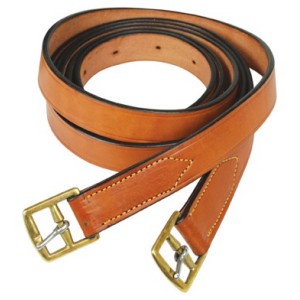 Sidney Hamilton Wide Stockman Stirrup Leathers