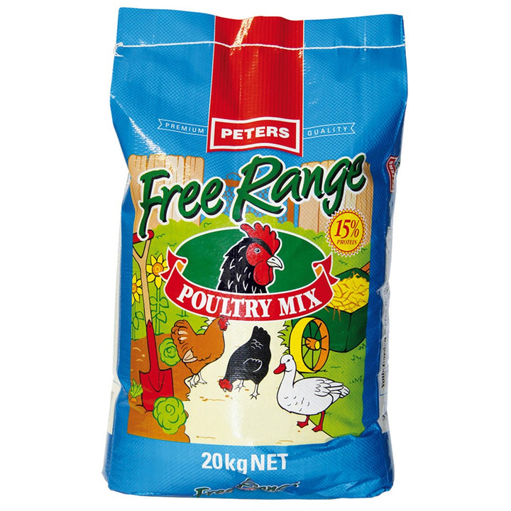 Peters Poultry Free Range Mix 20kg