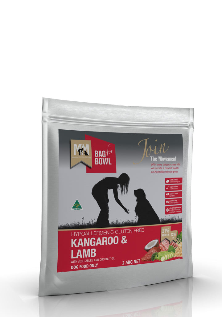 Meals For Mutts Dog Kangaroo & Lamb 2.5kg