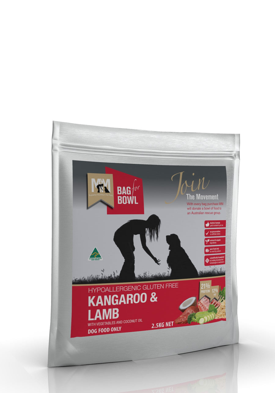 Meals For Mutts Dog Kangaroo & Lamb 2.5kg