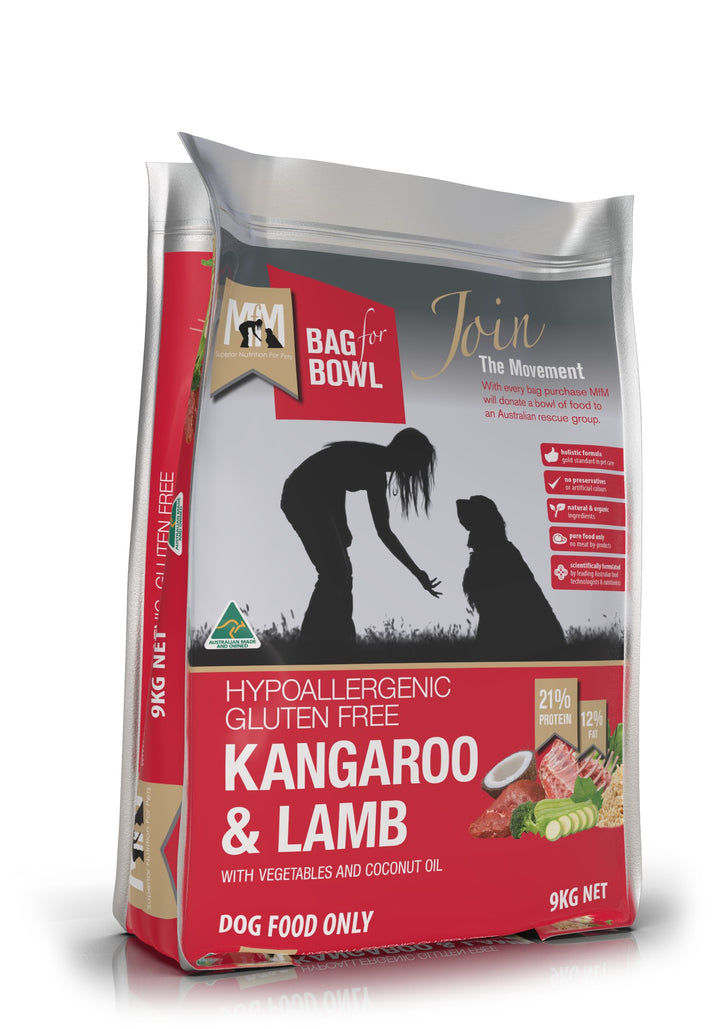 Meals For Mutts Dog Kangaroo & Lamb 9kg