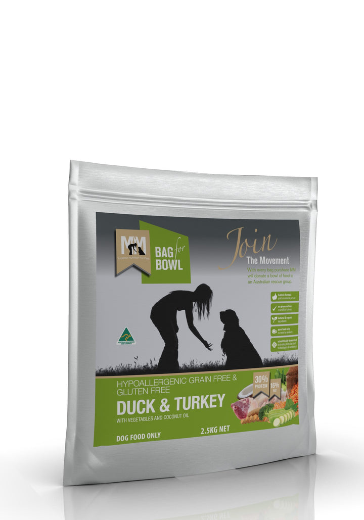 Meals For Mutts Dog Grainfree Duck & Turkey 2.5kg