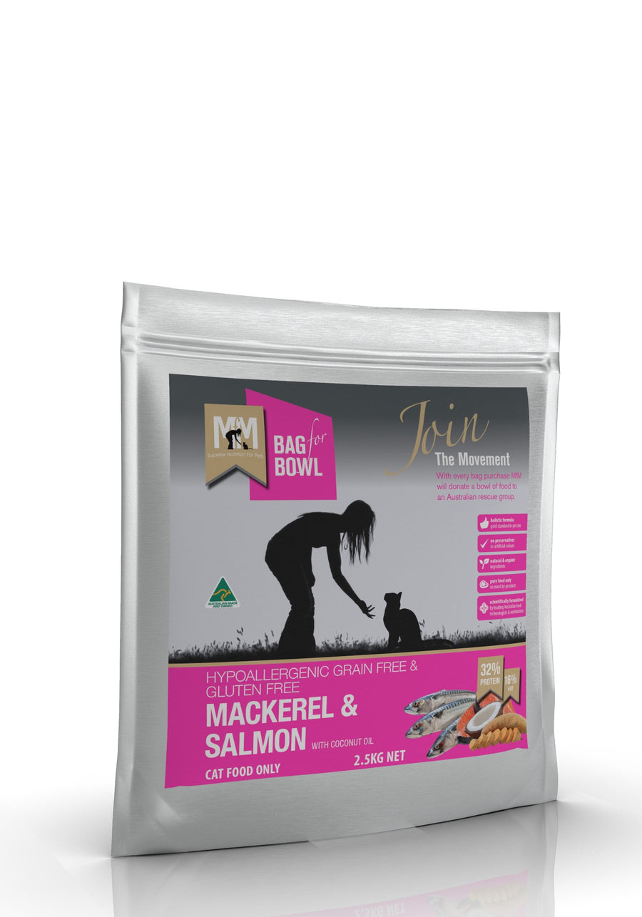 Meals For Mutts Cat Grainfree Mackeral & Salmon 2.5kg