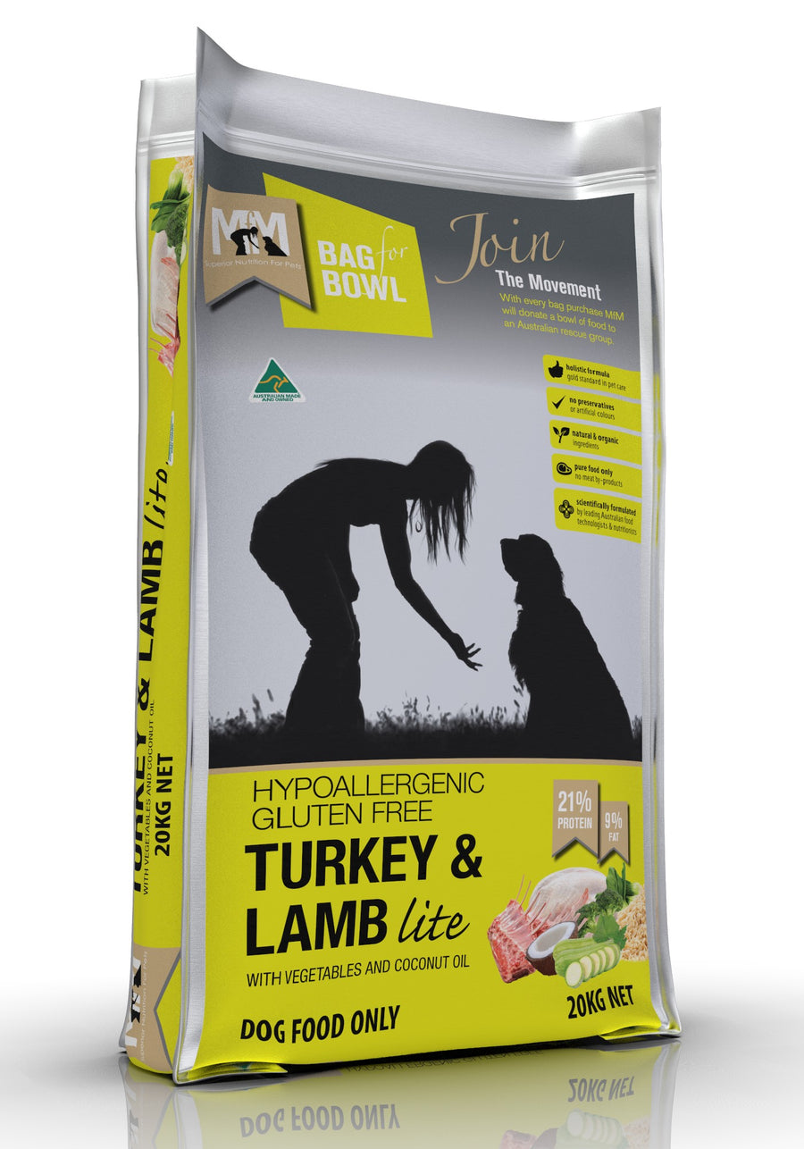 Meals For Mutts Dog Lite Turkey Lamb 20kg