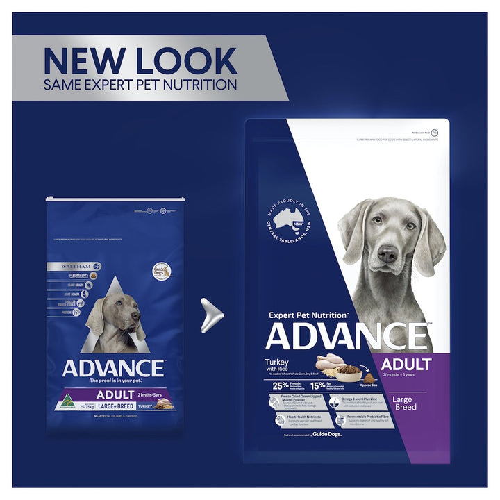 Advance Dog Adult Turkey & Rice Large Breed 15kg