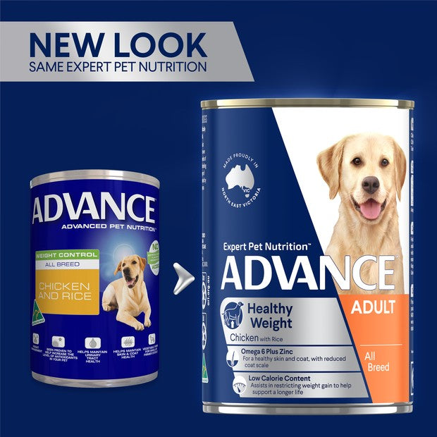 Advance Dog Can Adult Weight Control 700gm