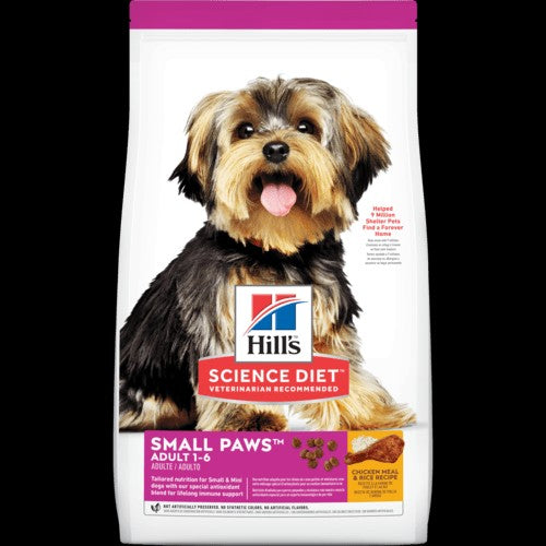 Hills Dog Adult Chicken Small Paws 1.5kg