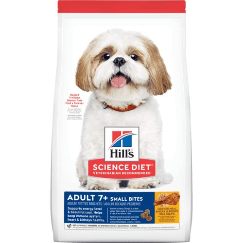 Hills Dog Adult 7+ Small Bites 2kg