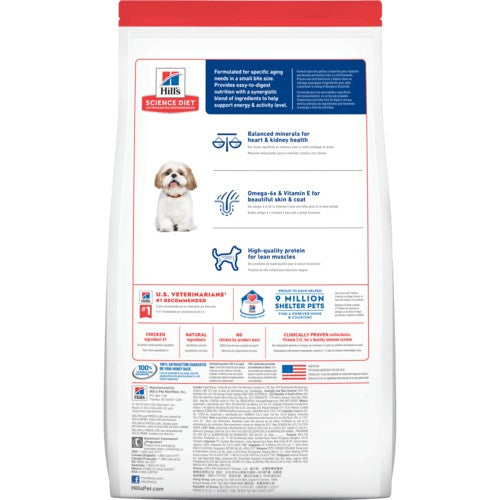 Hills Dog Adult 7+ Small Bites 2kg