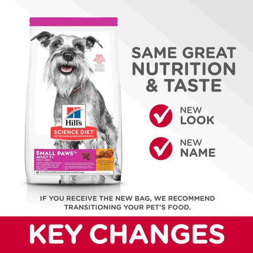 Hills Dog Adult 7+ Small Paws 1.5kg