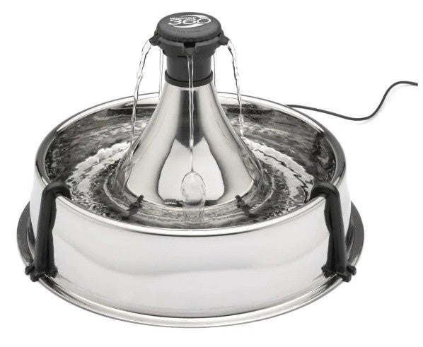 Drinkwell Pet Fountain 360 Degrees Stainless Steel