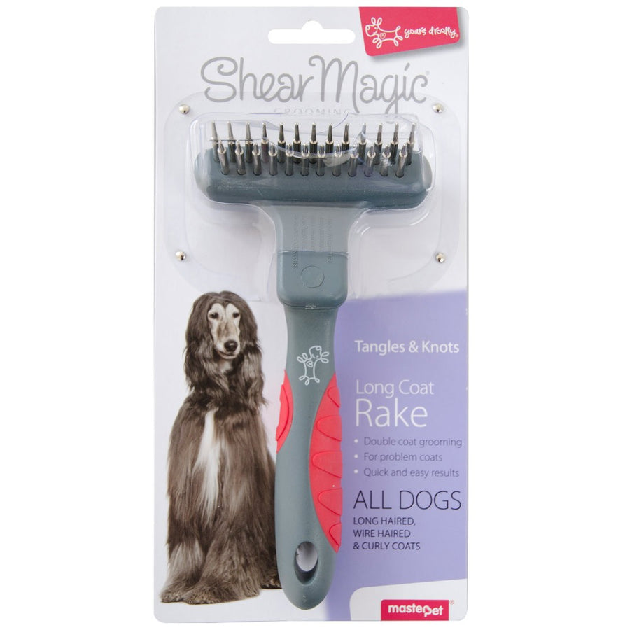 Dog Grooming Rake Coat Shear Magic Long