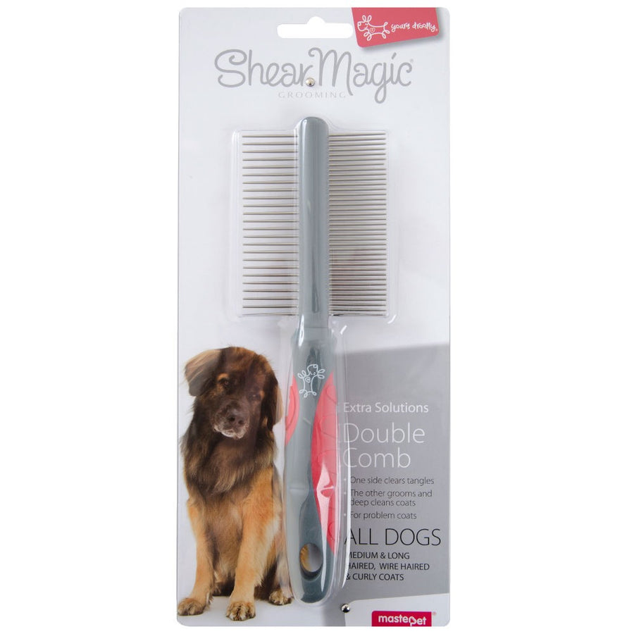 Dog Grooming Comb Shear Magic Double Sided
