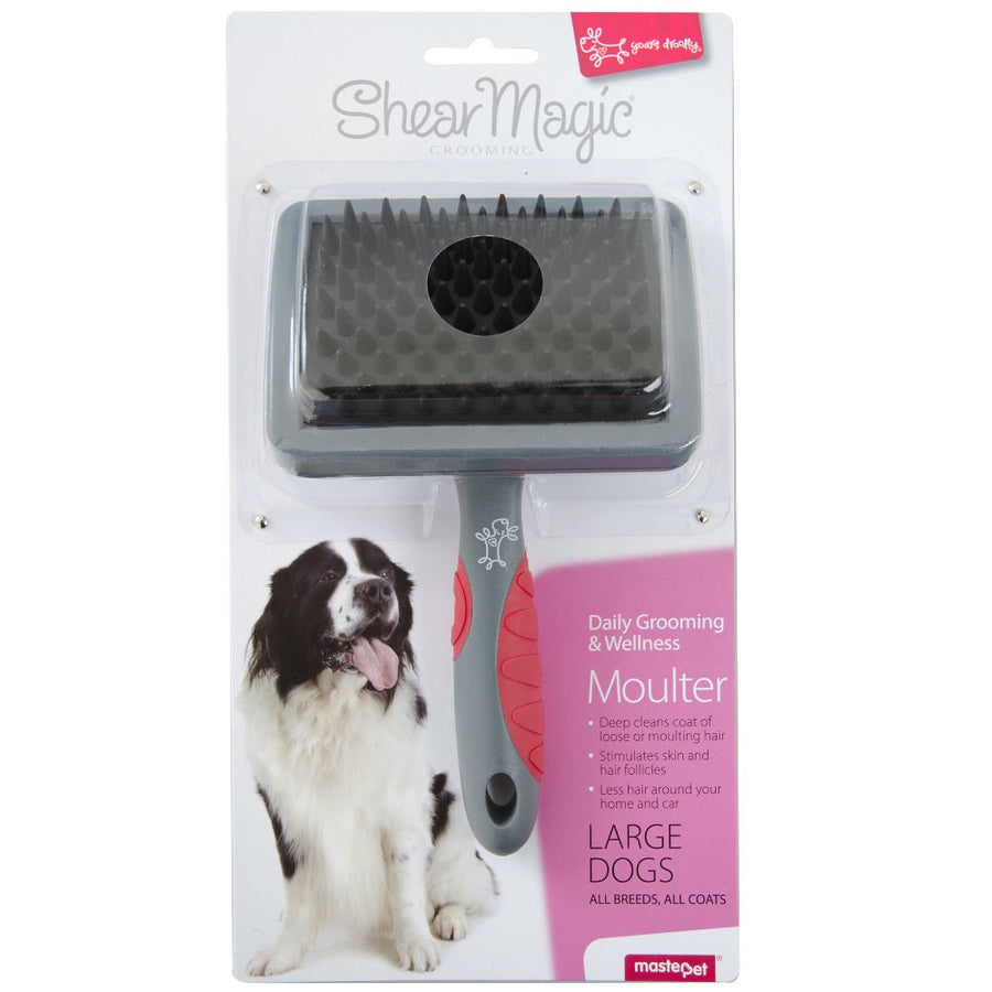 Dog Grooming Brush Moult Shear Magic Large