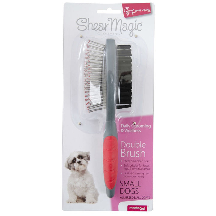 Dog Grooming Brush Double Shear Magic Medium