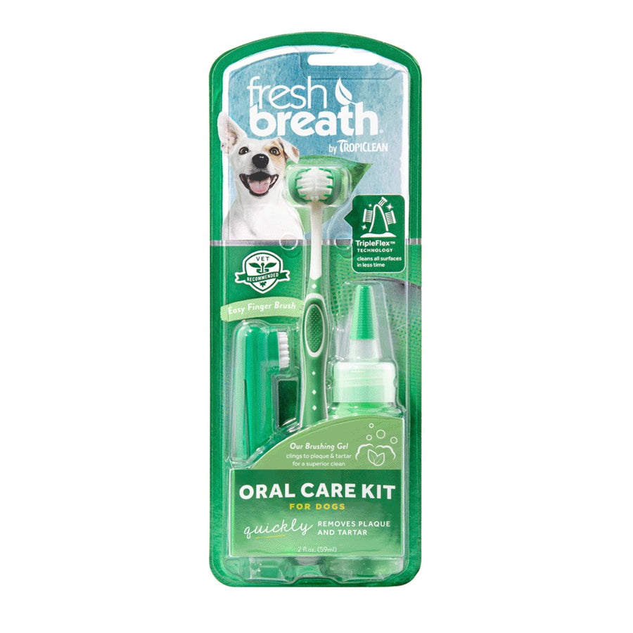 Tropiclean Fresh Breath Oral Care Kit Medium/large