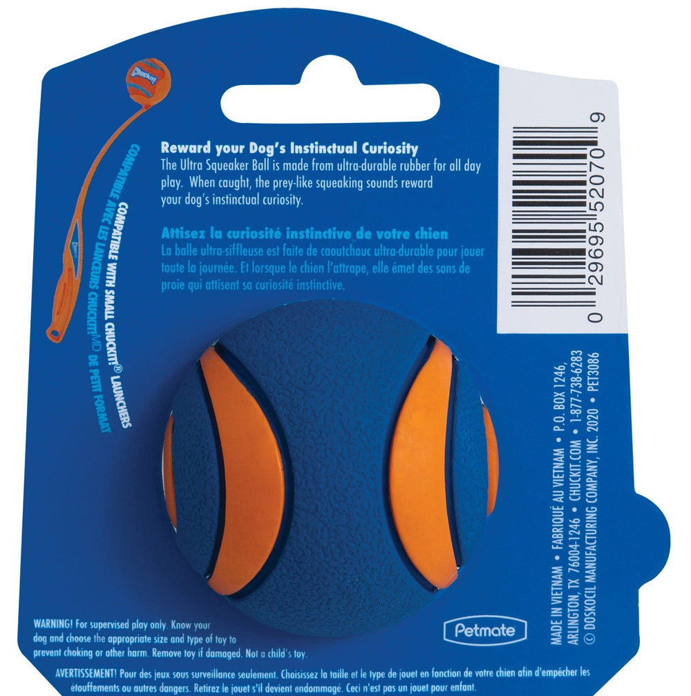 Chuckit Dog Toy Squeak Small Pk