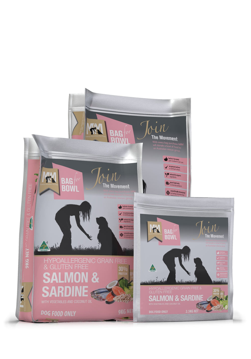 Meals For Mutts Dog Grainfree Salmon & Sardine 2.5kg