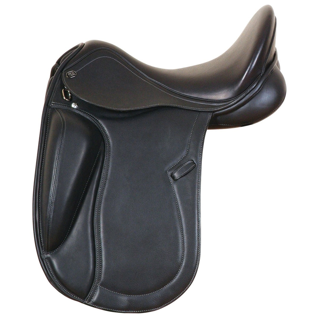 Pds Integro Monoflap Junior Dressage Saddle Black 15.75"