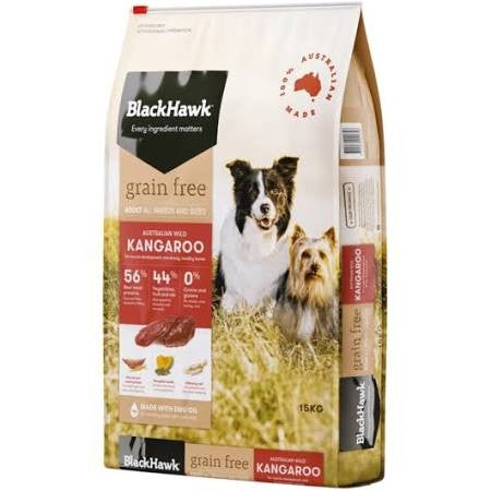 Blackhawk Dog Grainfree Adult Kangaroo 15kg