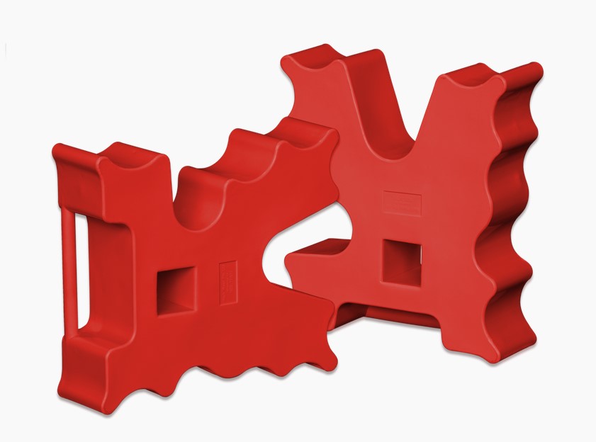 Jump Agboss Cavaletti Pair Red