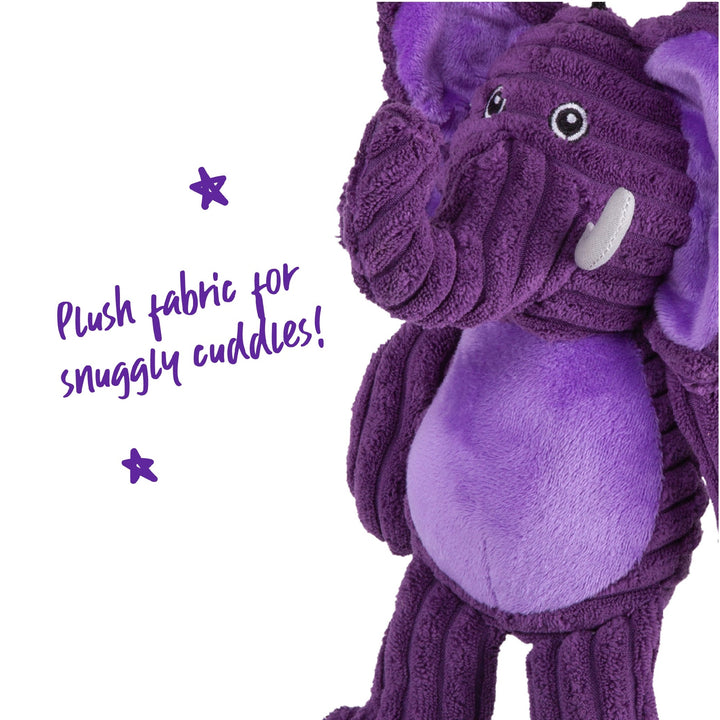 Kazoo Dog Toy Furries Funky Elephant Medium