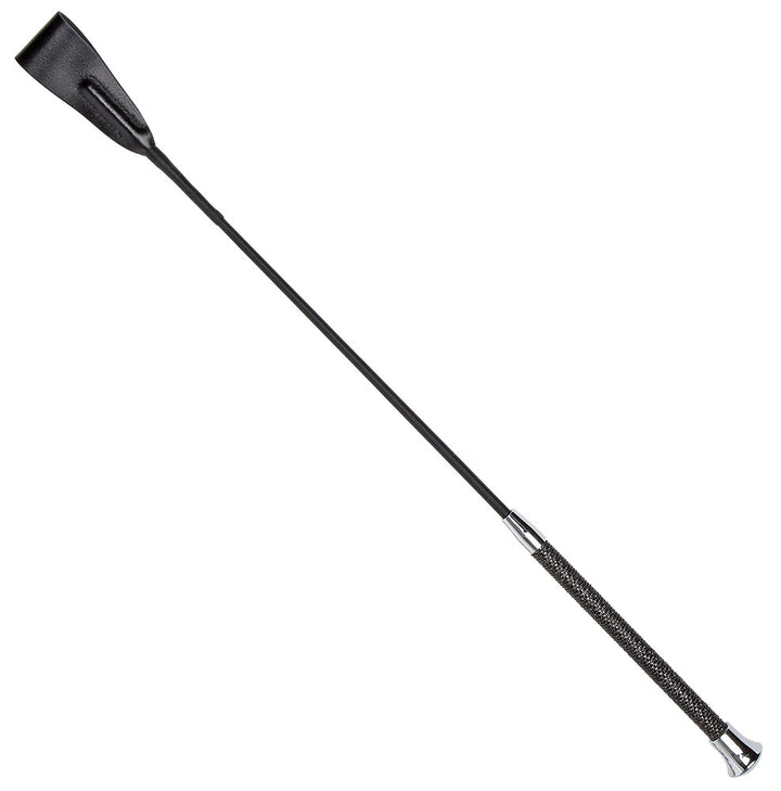 Whip Riding Crop Bling 65cm Black