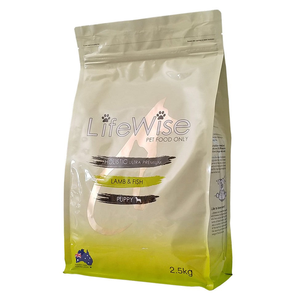 Lifewise Dog Puppy Lamb & Fish & Vegetables 2.5kg