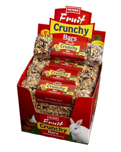 Peters Treat Fruit Crunch Bar 100gm