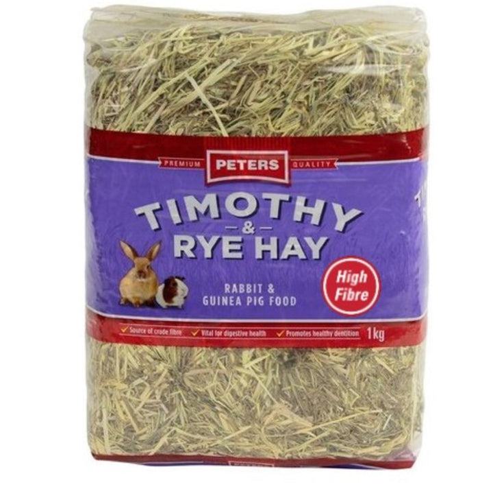 Hay Pet Peters Timothy & Rye Hay 1kg