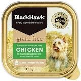 Blackhawk Dog Wet Grainfree Chicken 100gm Box Of 9