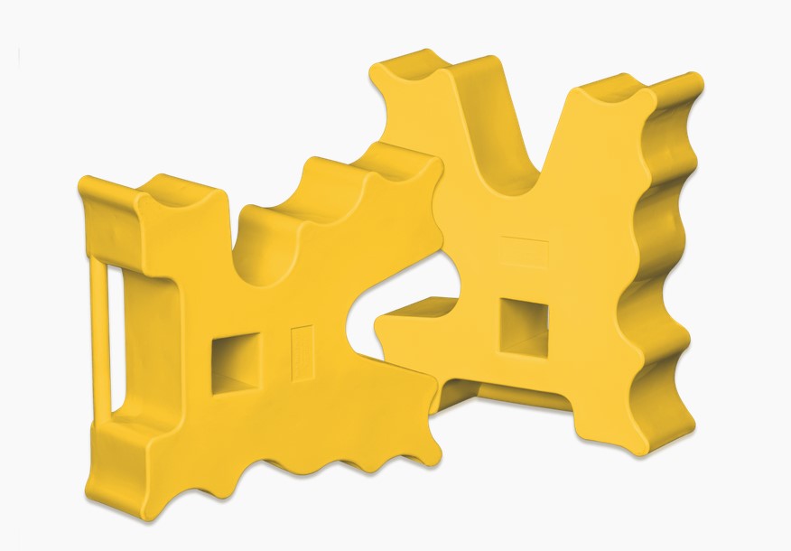 Jump Agboss Cavaletti Pair Yellow