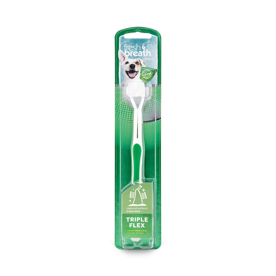Tropiclean Fresh Breath Tripleflex Toothbrush Large