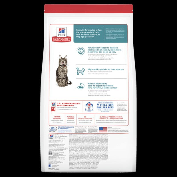 Hills Cat Adult Indoor 7+ 1.6kg