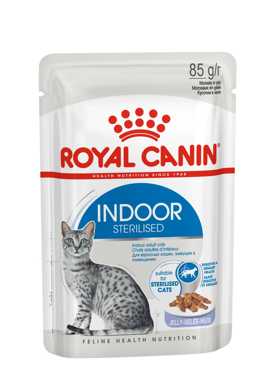 Royal Canin Cat Wet Indoor Jelly Box Of 12