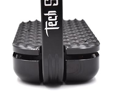 Tech Stirrup Irons Venice Dressage Sloped Safety Stirrups Black & Black