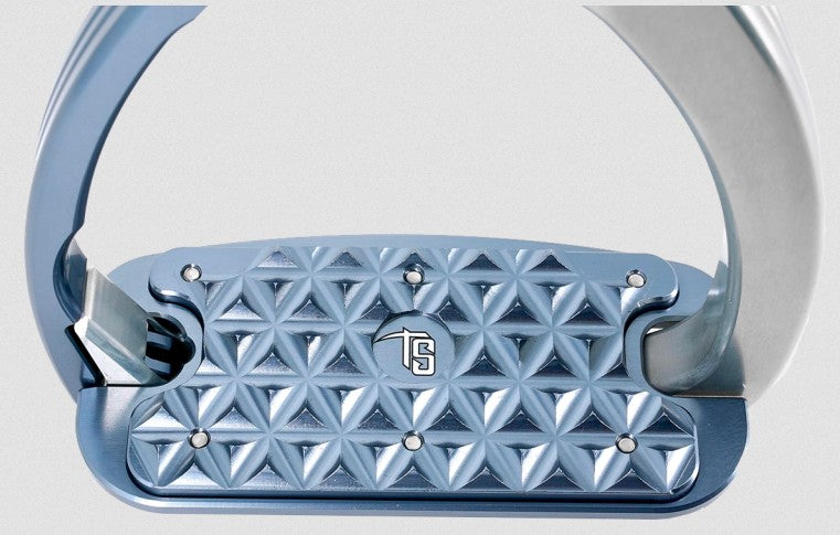 Tech Stirrup Irons Venice Evo Flat Safety Stirrups Black & Black