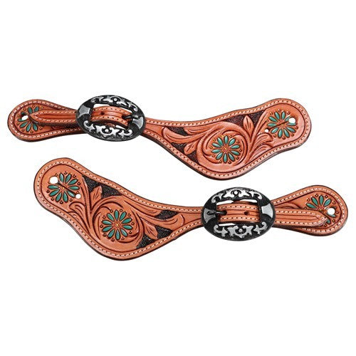 Western Iroquois Spur Straps Fort Worth Ladies