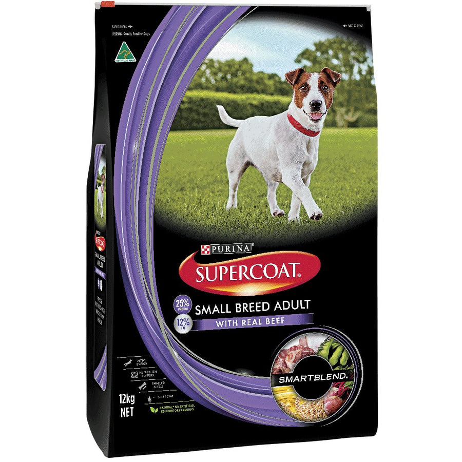 Supercoat Purina Dog Adult Small Beef 2.8kg