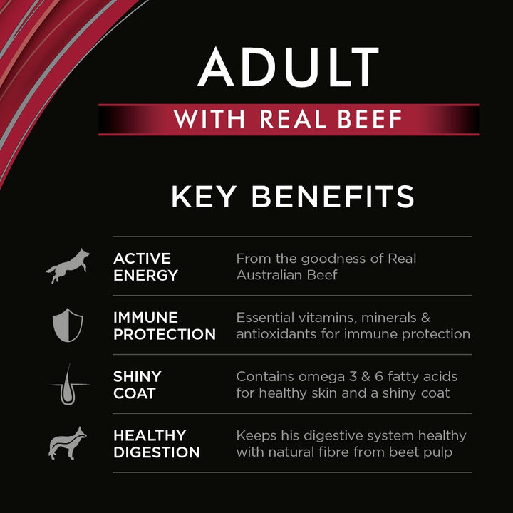 Supercoat Purina Dog Adult Beef 2.8kg