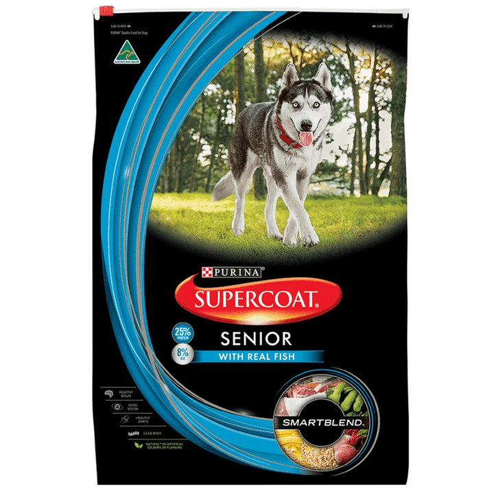 Supercoat Purina Dog Adult Senior Fish 2.6kg