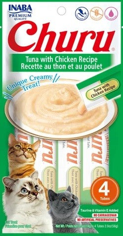 Treat Cat Inaba Churu Tube Tuna & Chicken Recipe