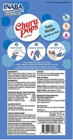 Treat Cat Inaba Churu Pops Tuna Recipe