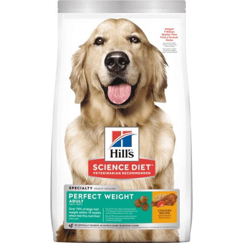 Hills Dog Adult Perfect Weight 11.34kg